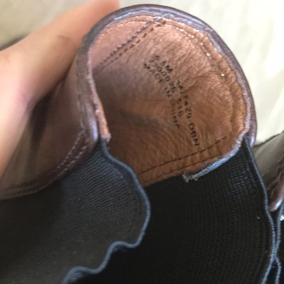 Frye Leather heeled Chelsea booties - Picture 8 of 8